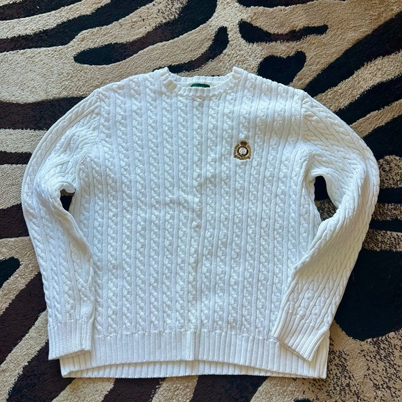 Ralph Lauren Sweaters - Ralph Lauren Cream Cable Knit Sweater